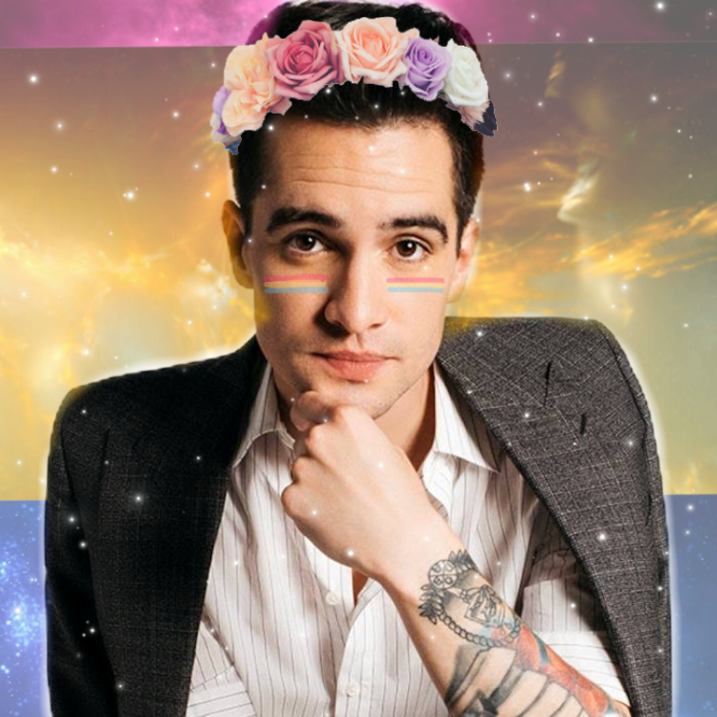 Brendon Urie💗💛💙 - Brendon Urie Clipart (1024x1024), Png Download