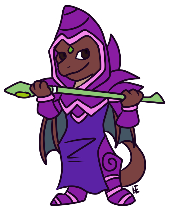 Thammy As Dark Magician - Cartoon Clipart (548x677), Png Download