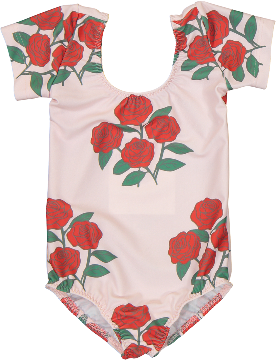 Caroline Bosmans Dee Licious Leotard Rose Bush Clipart (552x719), Png Download