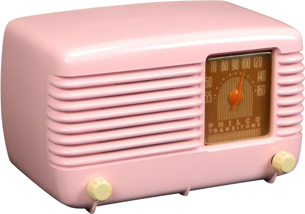Beautiful Vintage 1948 Philco Model 48-200 Am Radio - Electronics Clipart (991x991), Png Download