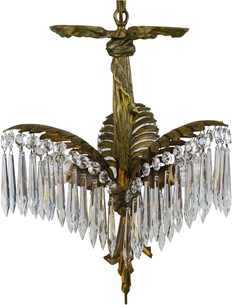 Palm Frond Png - Chandelier Clipart (982x982), Png Download