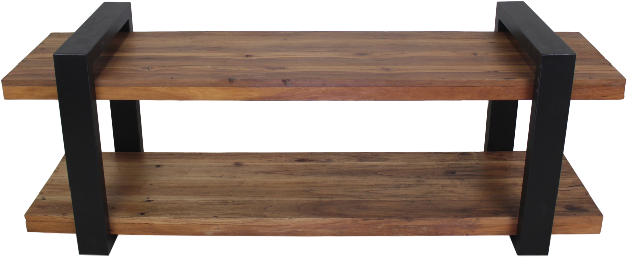 Tv Cabinet - Vintage/iron - Furniture Clipart (1366x556), Png Download