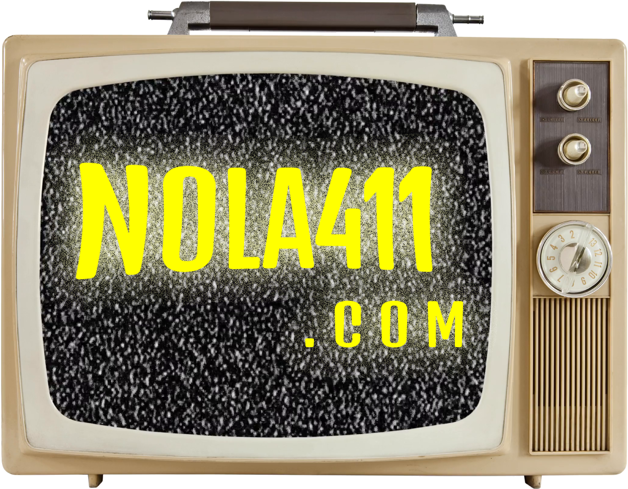 New Orleans Broadcast Media - Televisión 1960 Clipart (1574x1111), Png Download