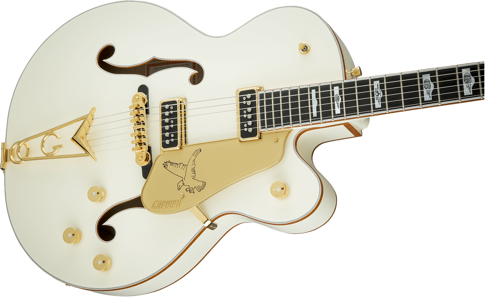 Gretsch G6136-55 Vintage Select Edition '55 Falcon - Gretsch G5422tg Reviews Clipart (1600x983), Png Download
