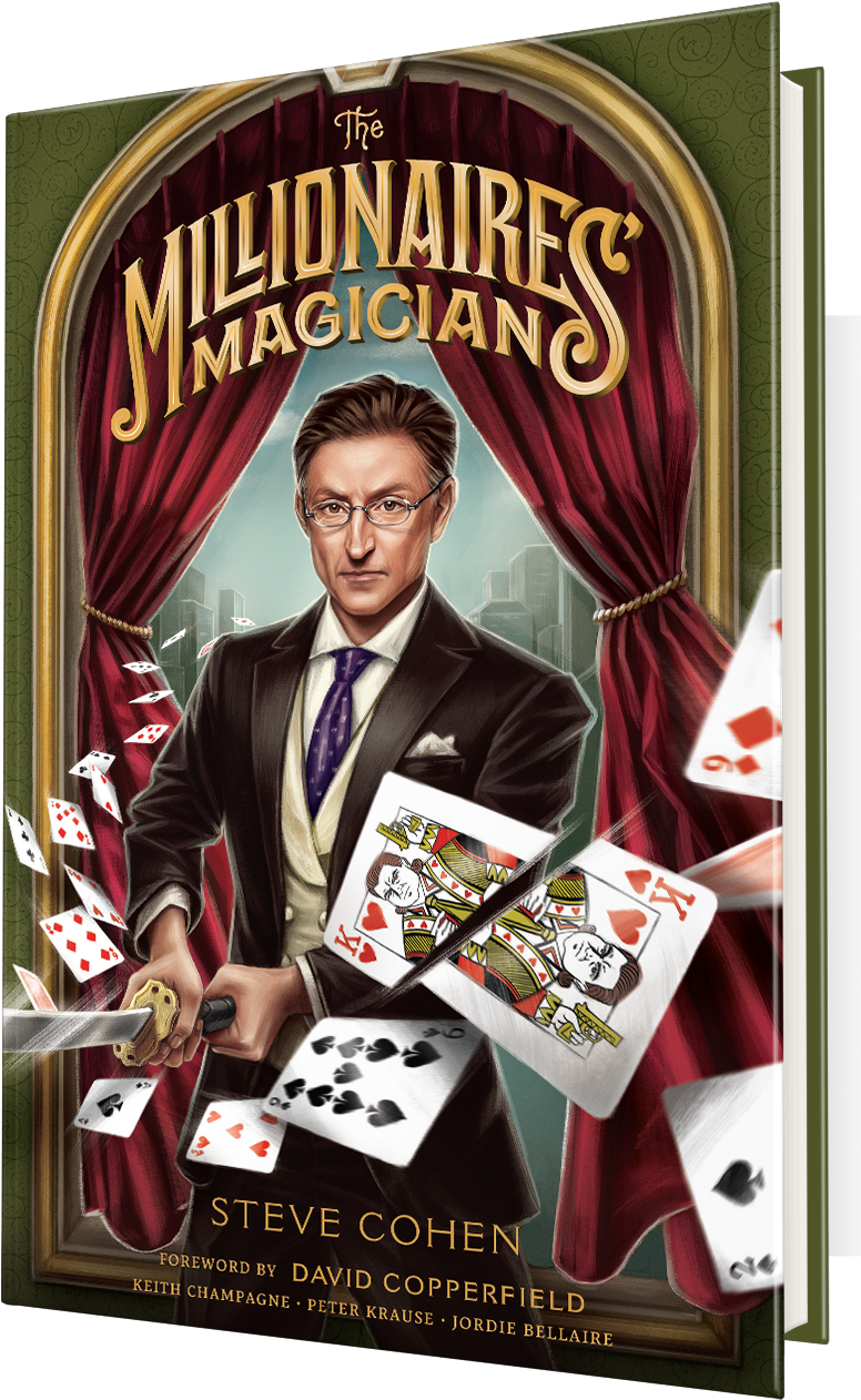 Ebook - Steve Cohen Magician Clipart (800x1290), Png Download