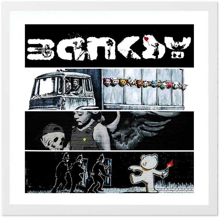 Banksy New Main - Banksy Clipart (794x786), Png Download