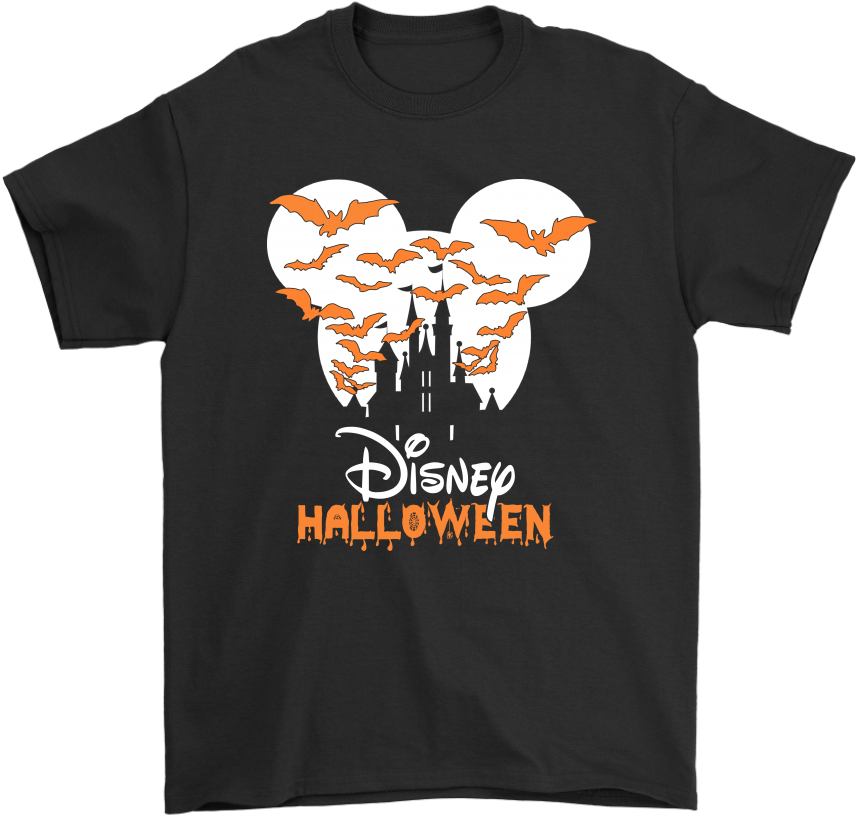 Disney Halloween Ghastly Disney Castle Shirts - Sting And Shaggy Shirt Clipart (1024x1024), Png Download