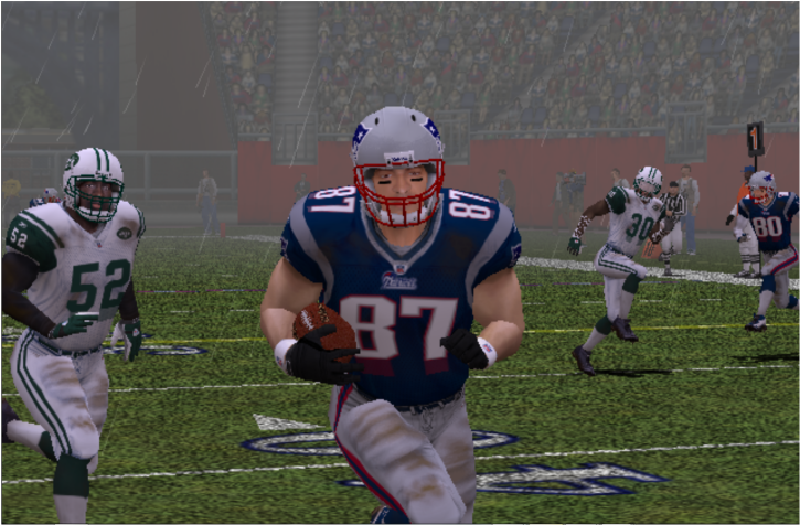 Rob Gronkowski En Route To 65 Yard Td - Sprint Football Clipart (1024x576), Png Download