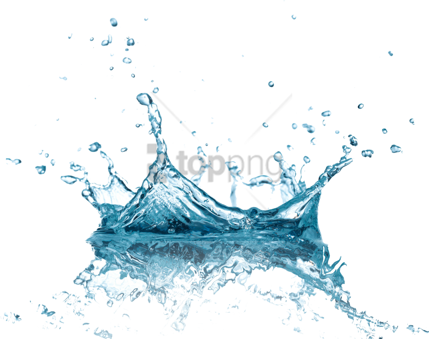 Free Png Water Splash Png Image With Transparent Background - Water Splash Png Clipart (850x672), Png Download
