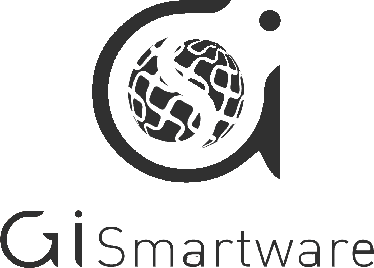 Bat Logo Gis - Gismartware Clipart (1654x1654), Png Download