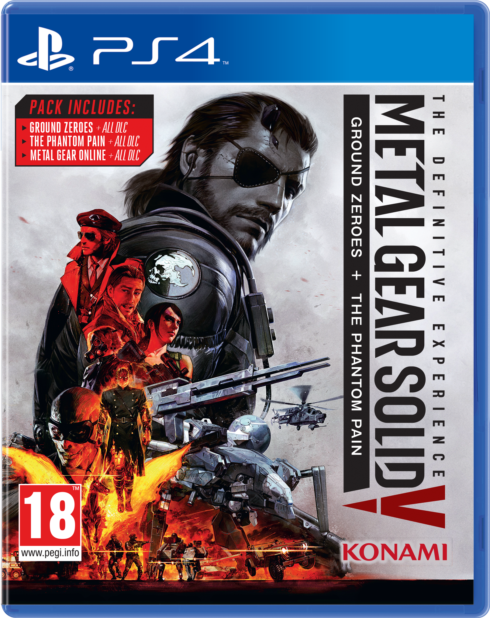 Metal Gear Solid V The Definitive Experience - Metal Gear V The Definitive Experience Clipart (1875x2227), Png Download