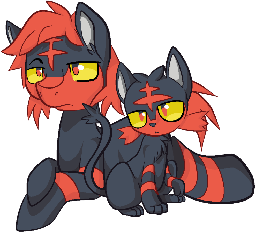 Pokemon Clipart Litten - Pokemon Sun And Moon Pony - Png Download (1024x1024), Png Download