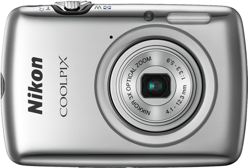 Nikon Coolpix S01 Clipart (700x595), Png Download