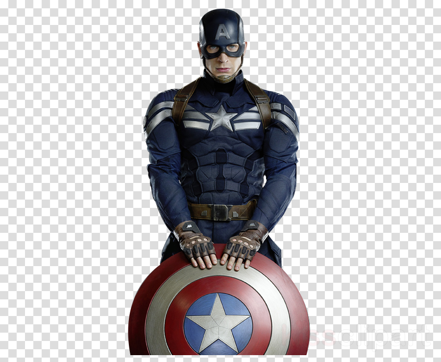 Captain America 2 Winter Soldier Steve Rogers Uniform - Social Media White Icons Png Clipart (900x740), Png Download