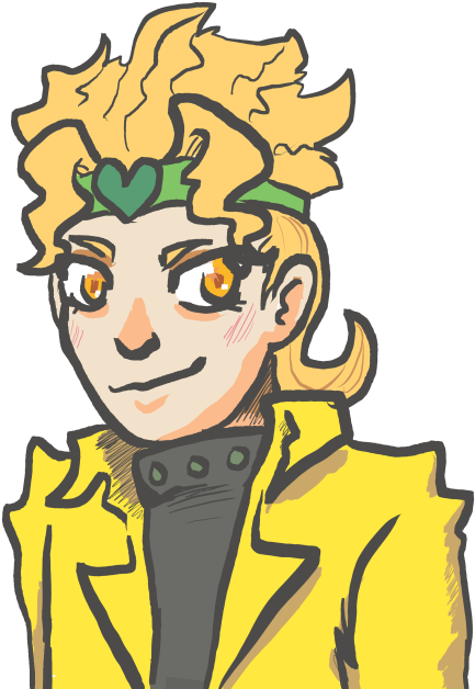 Cool Now Do Dio For Av Reasons - Cartoon Clipart (532x644), Png Download