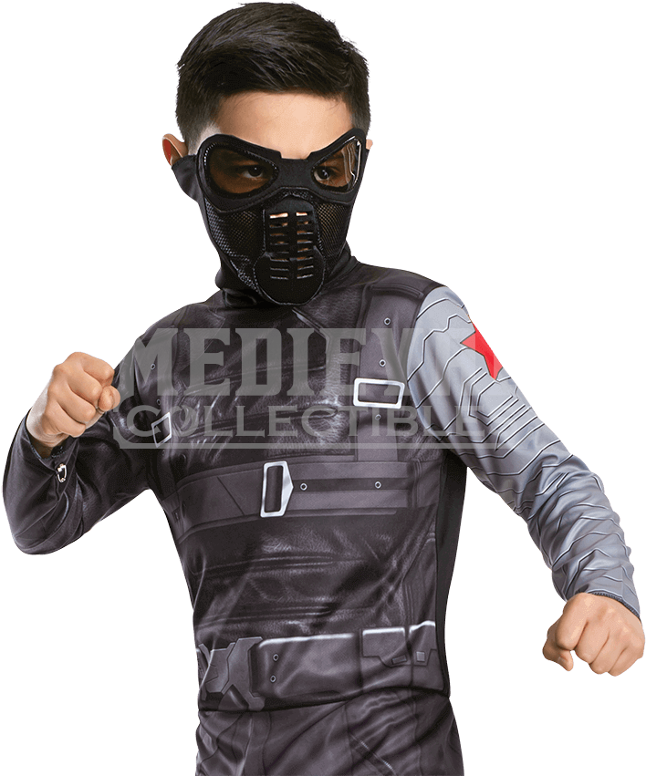 Item - Winter Soldier Costume For Kids Clipart (850x850), Png Download