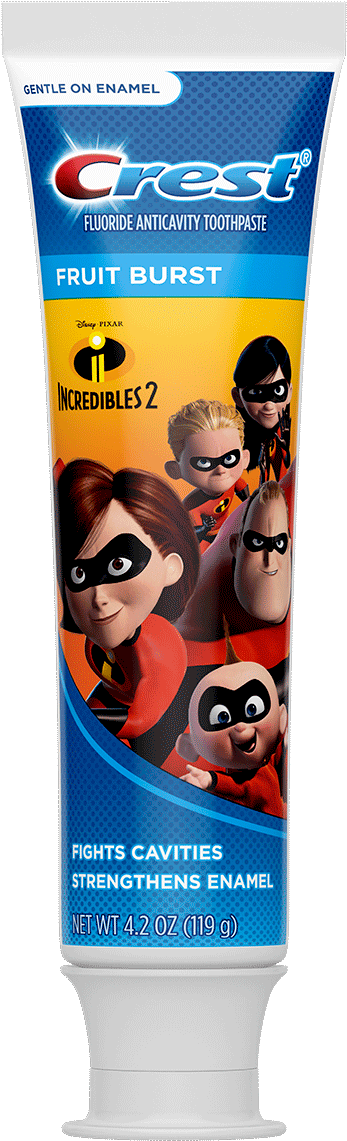 Crest Kids Toothpaste Clipart (1200x1200), Png Download