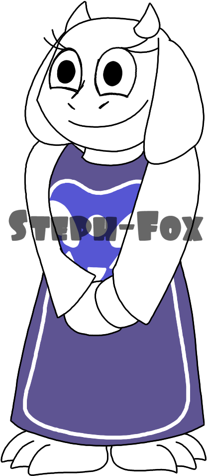 Toriel Clipart (800x1000), Png Download