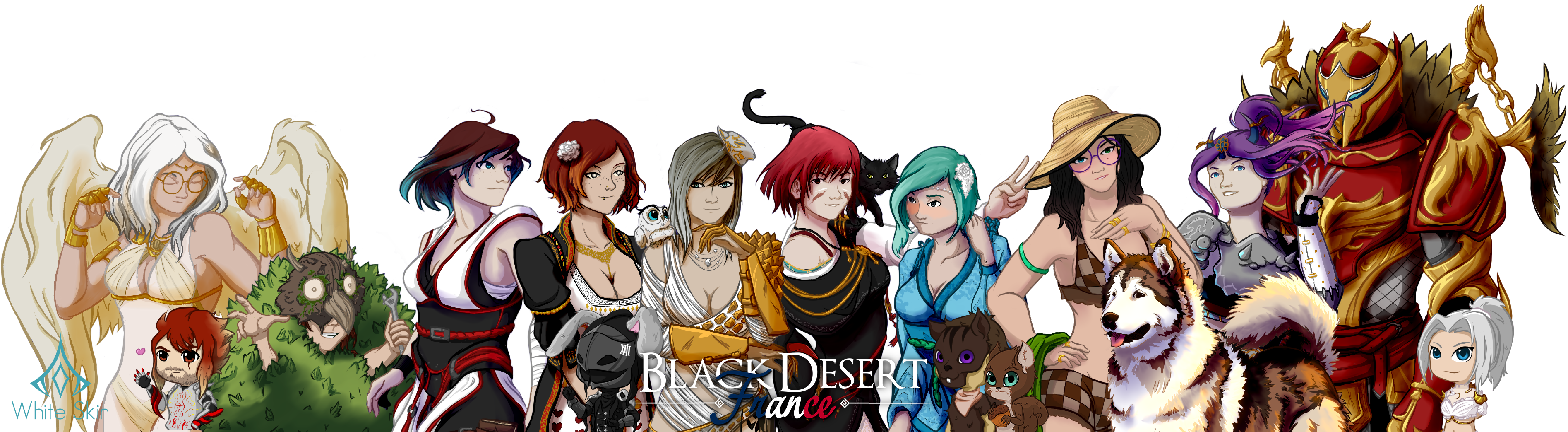 Anime Clipart (3796x1070), Png Download