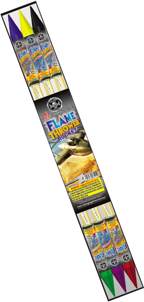 Flame Thrower Stick Rocket - Banner Clipart (600x600), Png Download