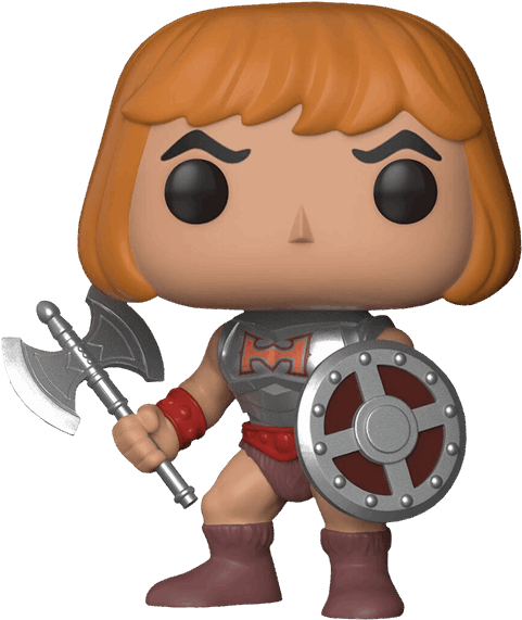 Masters Of The Universe - He Man Funko Png Clipart (600x600), Png Download
