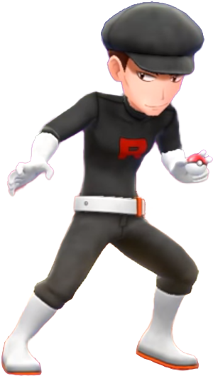 Team Rocket Grunt - Team Rocket Grunt Let's Go Clipart (650x650), Png Download