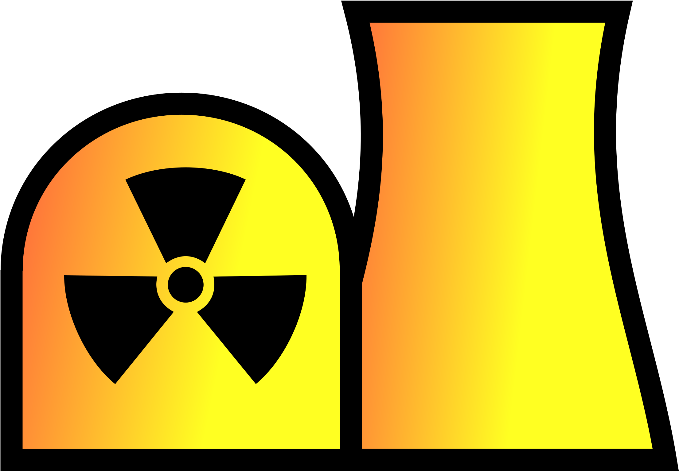 Medium Image - Nuclear Power Station Symbol Clipart (800x800), Png Download