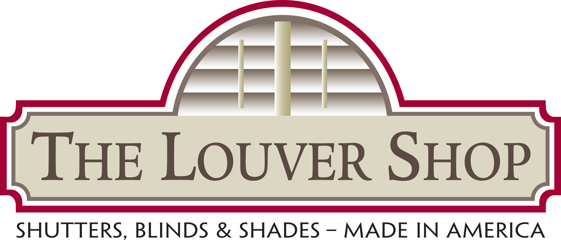 Plantation Shutters - Louver Shop Clipart (1959x838), Png Download