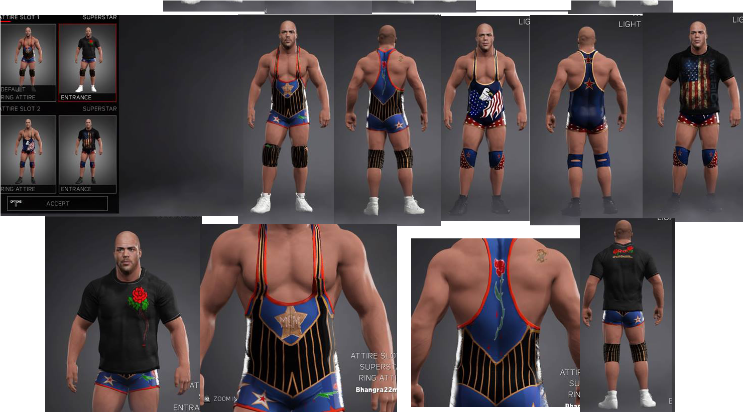 29gmx47 - Kurt Angle Attire Textures Clipart (1554x820), Png Download