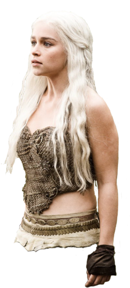 A Game Of Thrones Daenerys Targaryen Emilia Clarke - Daenerys Targaryen White Background Clipart (500x714), Png Download