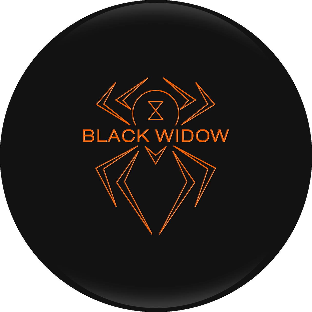 Hammer Black Widow Urethane - Black Widow Bowling Ball Clipart (1280x1280), Png Download