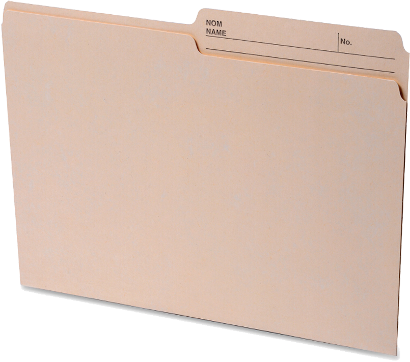 Continental Reversible File Folder Letter Paper Clipart Large Size