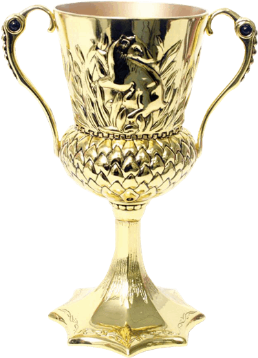 The Hufflepuff Cup Replica - Hufflepuff Cup Png Transparent Clipart (600x600), Png Download