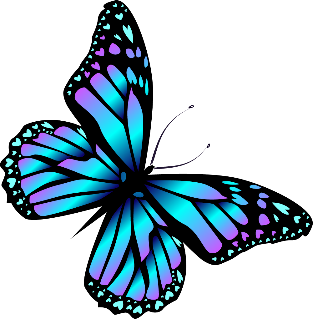 Image Result For Cartoon Bugs And Butterflies Butterfly - Desenho De Uma Borboleta Clipart (1001x1020), Png Download