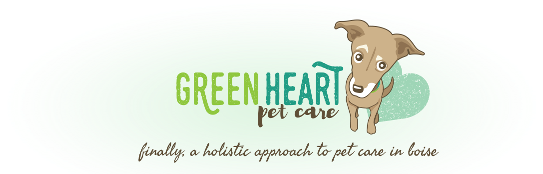 Green Heart Pet Care - Cartoon Clipart (1200x347), Png Download