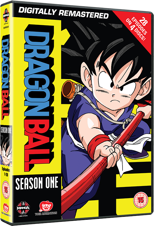 Dragon Ball Season - Dragon Ball Dvd Clipart (530x795), Png Download