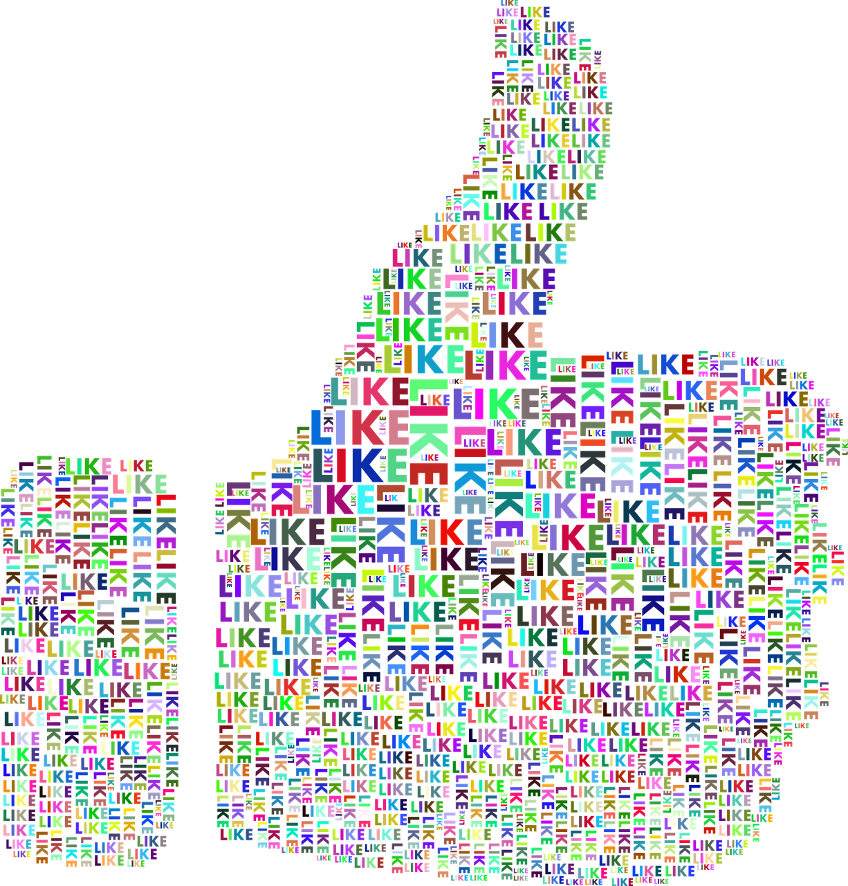 Social Media Advertising - Social Media Clipart Like - Png Download (1226x1280), Png Download