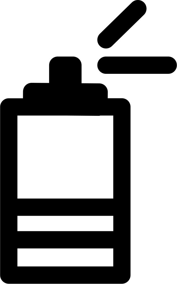 Spray Bottle Comments Clipart (612x981), Png Download