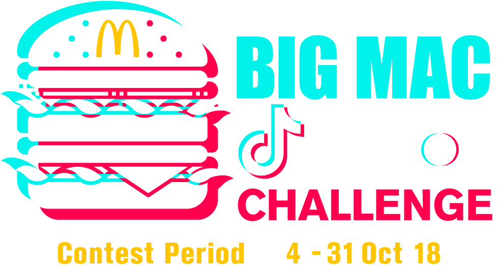 Big Mac Tik Tok Challenge Clipart (980x532), Png Download