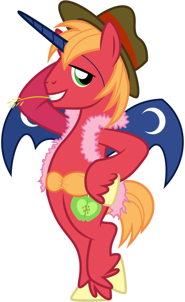 Big Mac Is Officially The First Transgender Character - Big Mac Mlp Clipart (600x975), Png Download