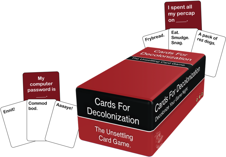 Cards For Decolonization - Box Clipart (1000x680), Png Download
