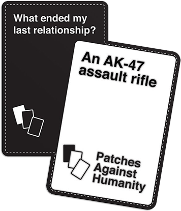 Patches Against Humanity Morale Patch - Cards Against Humanity Patch Clipart (615x615), Png Download