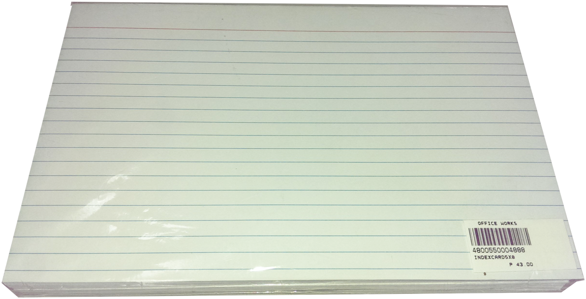 Index Card White 50 Sheets - Plywood Clipart (1280x724), Png Download