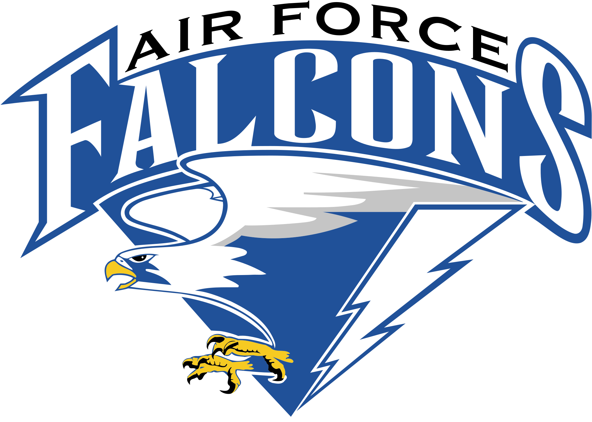 Air Force Falcons - Air Force College Logo Clipart (2000x1444), Png Download