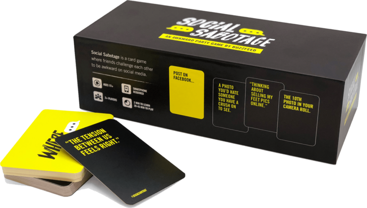 Buzzfeed, Those People That Steal Content Online And - Social Sabotage Card Game Clipart (740x419), Png Download