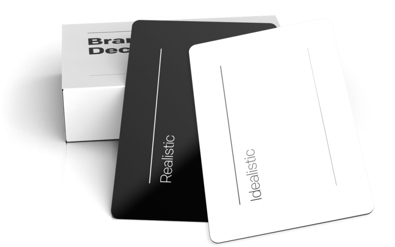 Mockup Brand Deck - Paper Clipart (787x497), Png Download