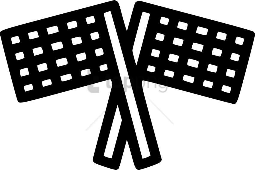 Free Png Car Bike Race Racing Flag Start Comments Png - Rode Strik Gebreid - Witte Blokjes - Heren Vlinderdas Clipart (850x569), Png Download