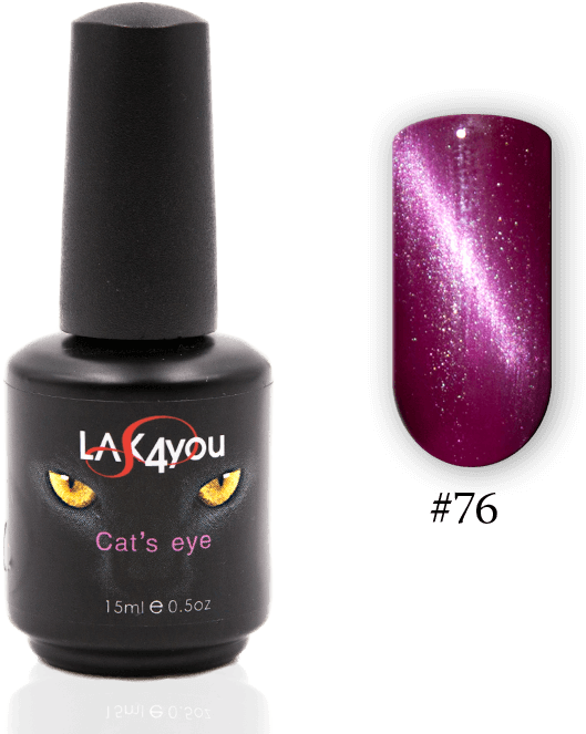 Colors Cats Eye - Manicure Clipart (720x720), Png Download
