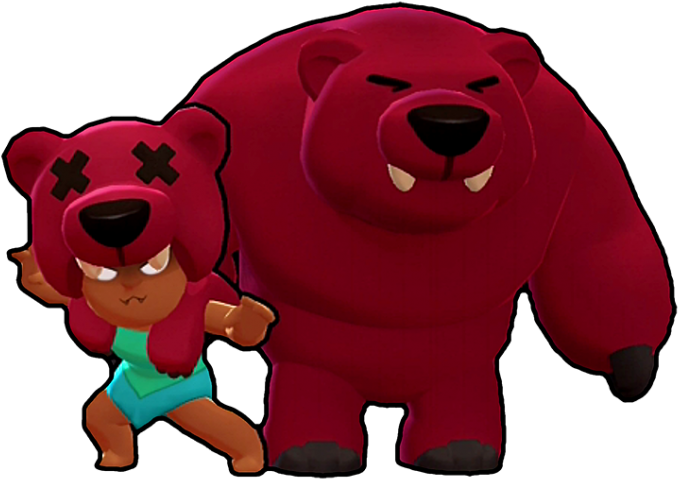 Nita From Brawl Stars , Png Download - Brawl Stars Nita Clipart (678x479), Png Download