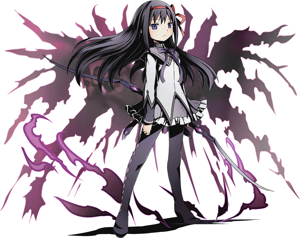 1024 X 859 4 - Demon Anime Madoka Magica Homura Clipart (1024x859), Png Download